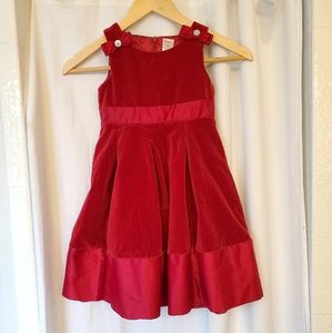Gymboree Velvet Sleeveless Dress